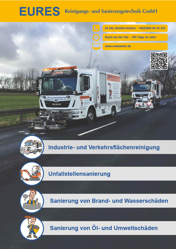 Eures • EURES: Professionelle Reinigungs- und Sanierungsdienste für alle Schadensfälle.