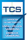 Eures • TCS: Geprüfter Fachbetrieb für Unfallstellen- und Erdreichsanierung.